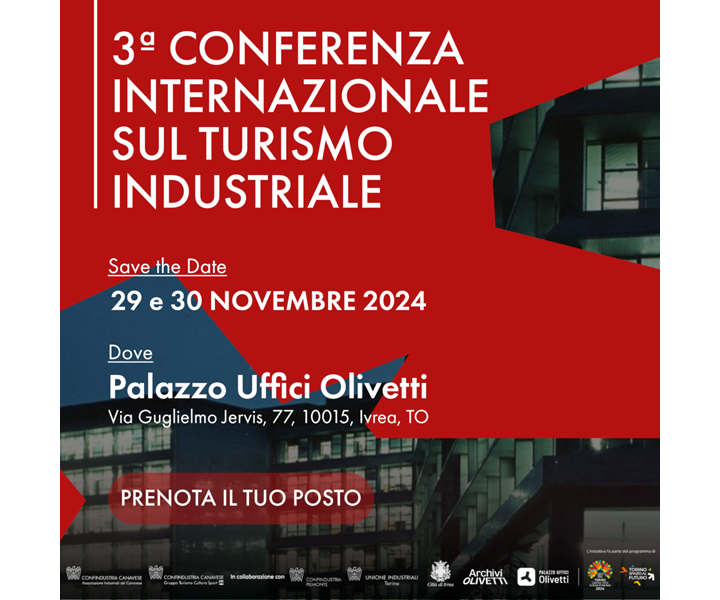 TERZA CONFERENZA INTERNAZIONALE SUL TURISMO INDUSTRIALE