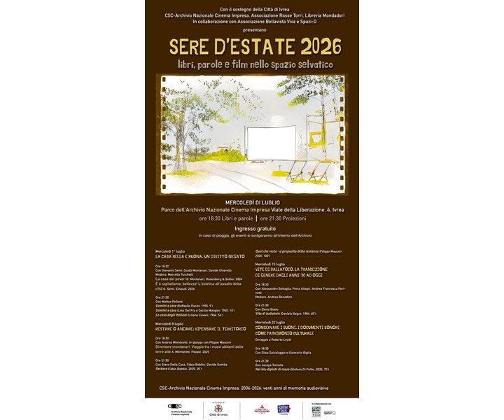 SERE D'ESTATE 2026