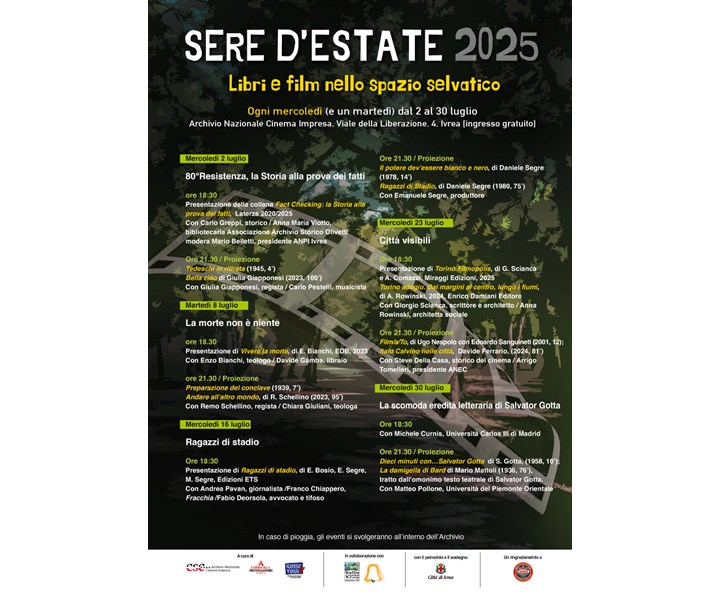 SERE D'ESTATE 2025