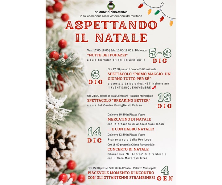 IL VILLAGGIO DI BABBO NATALE A STRAMBINO